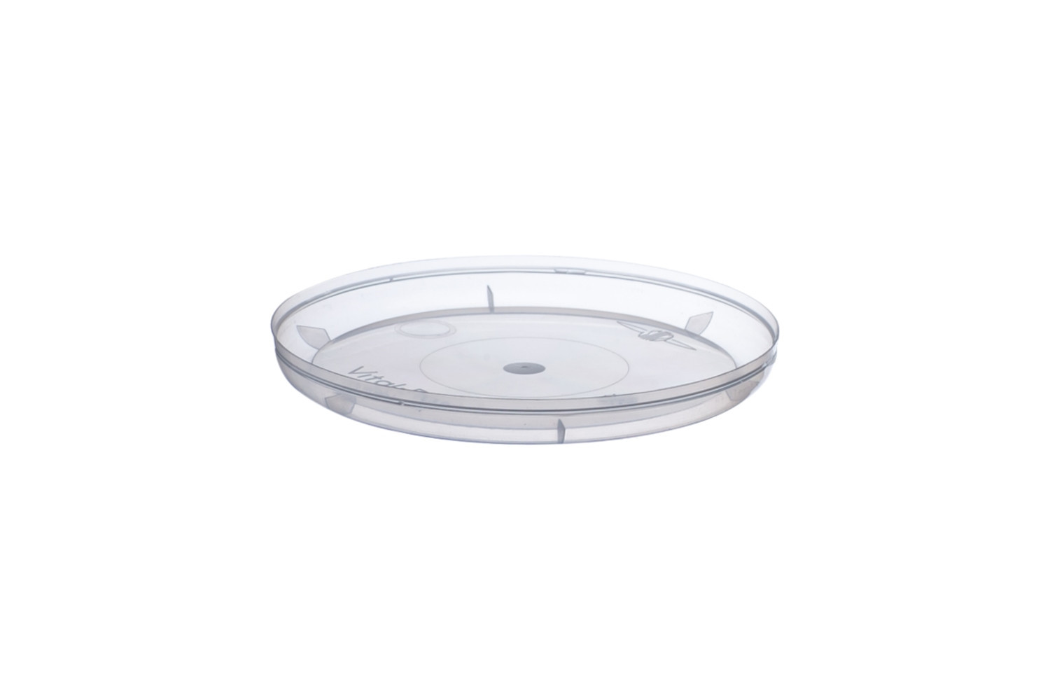 Vitalplast transparent caps for food containers 95 mm for sealing recyclable high quality Ukraine
