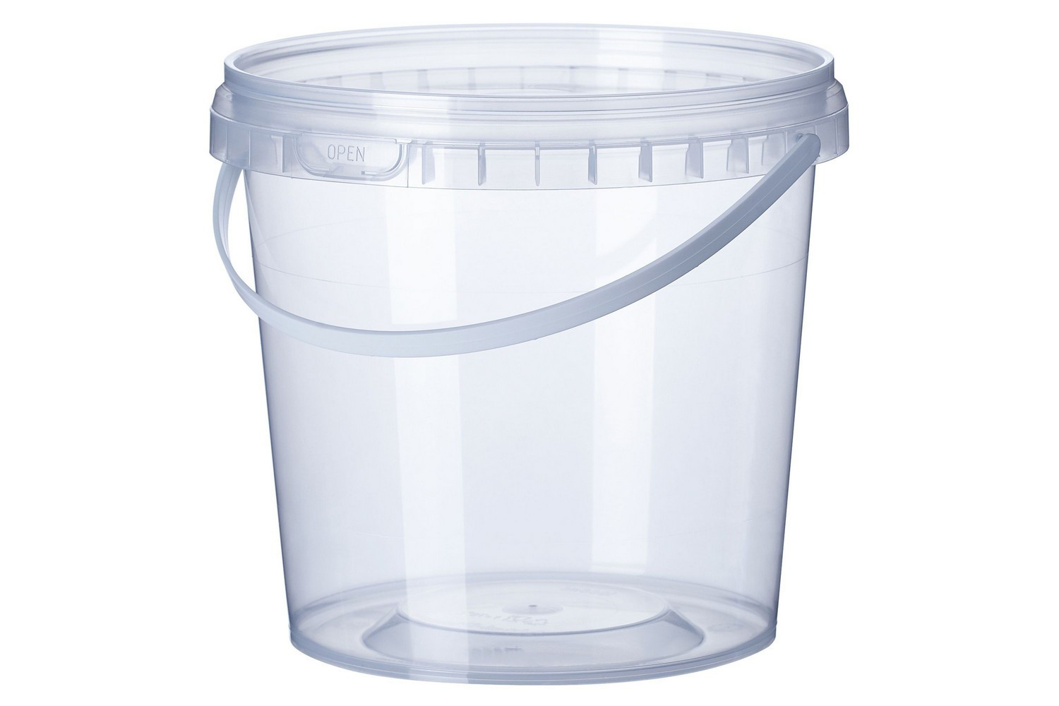 Vitalplast Пластикові відра 1 літр для харчових нехарчових продуктів супні ємності