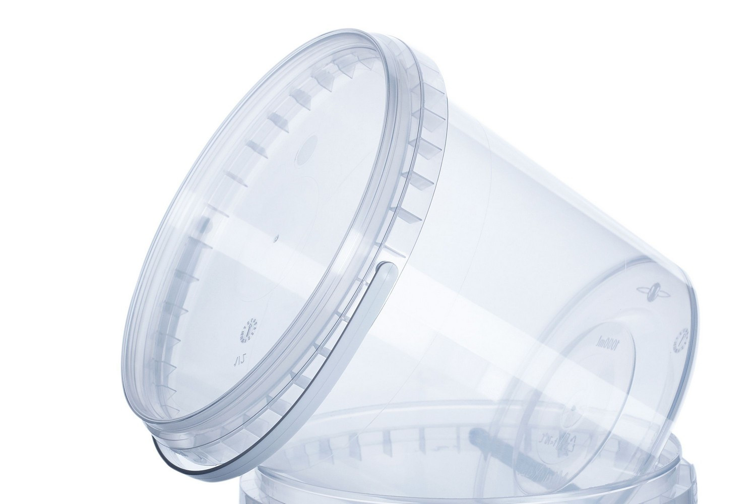 Vitalplast Пластиковые ведра литровые с крышкой и ручкой контейнеры для супов