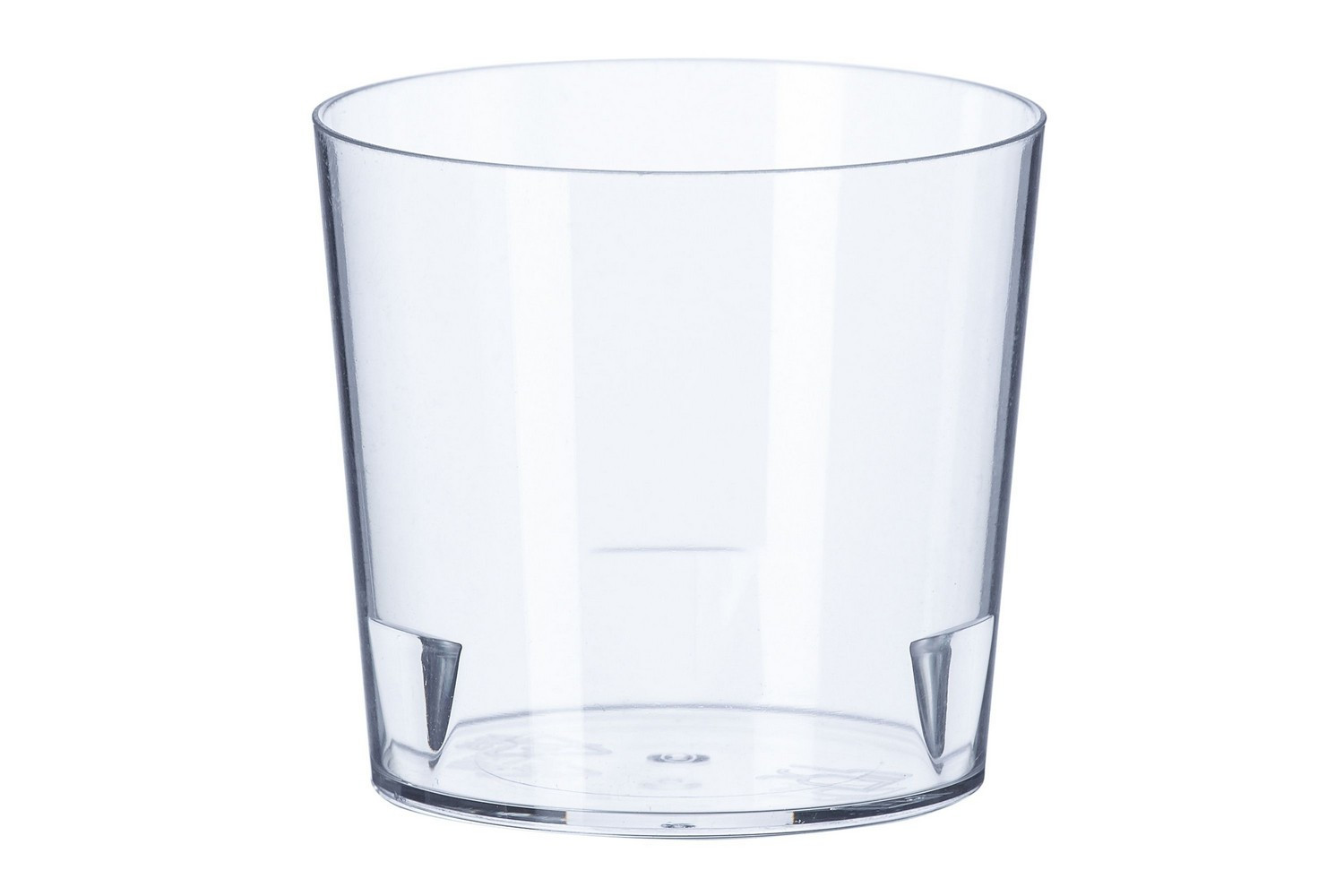 Круглый небольшой пластиковый стакан высоко качества 45 мл Украина