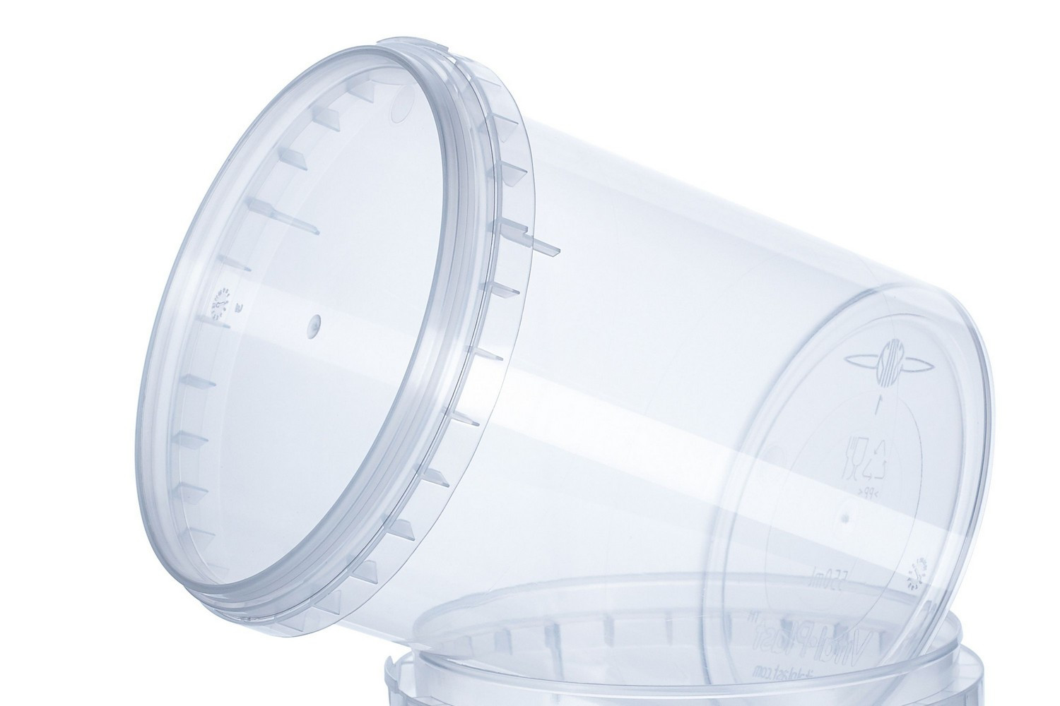 Vitalplast пластиковые прозрачные герметичные емкости пищевые непищевые 550 миллилитров катеринга